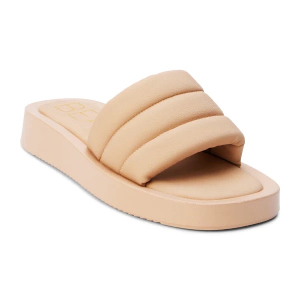Matisse PAX slide sandal in nude. NIB